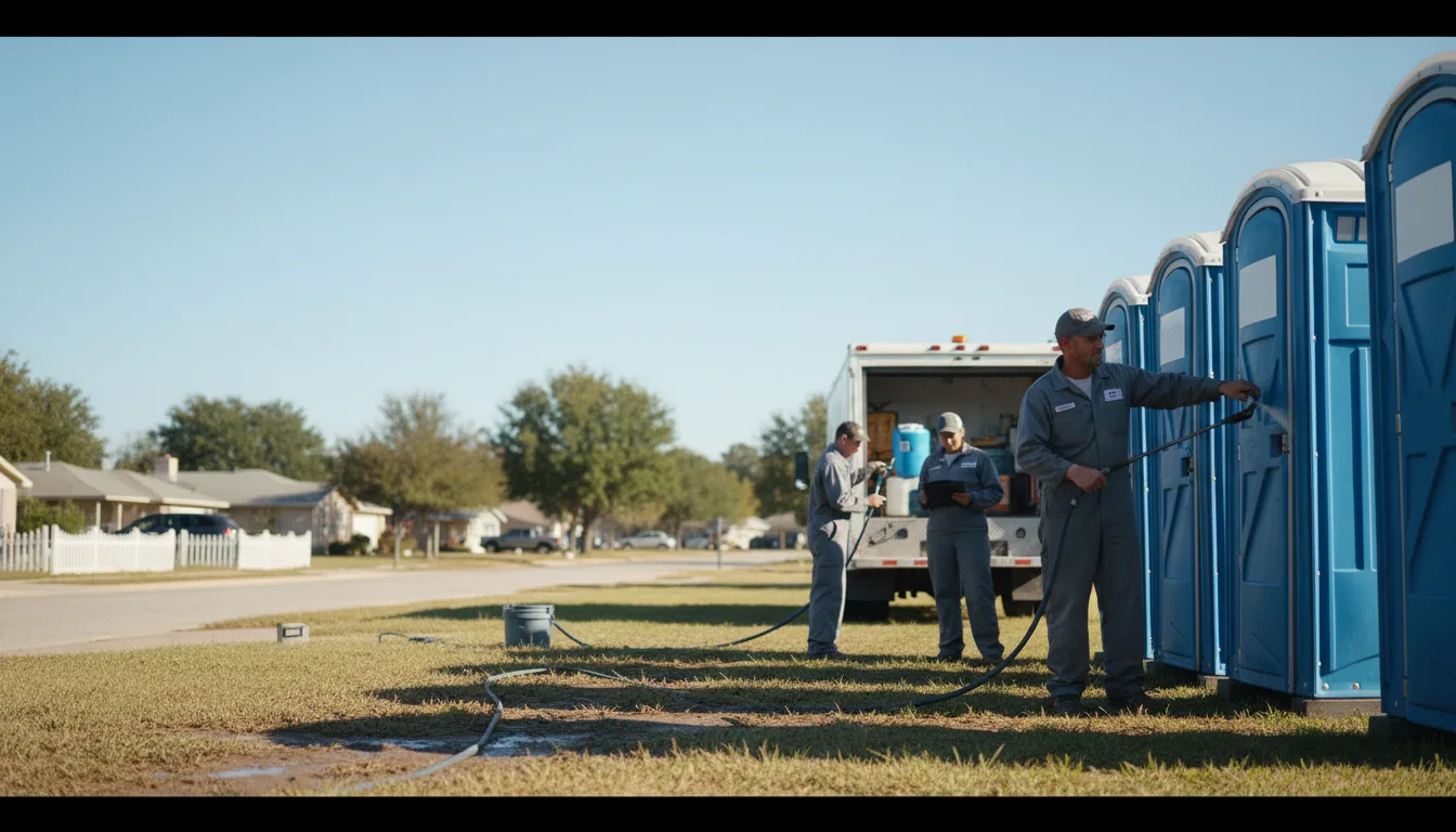 Long-Term Portable Toilet Rental in Joy, IL near me
